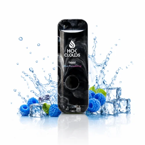 Blue Raspberry By HOK Clouds Layal 9900 Puffs Disposable Vape