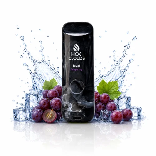 Grape Icy By HOK Clouds Layal 9900 Puffs Disposable Vape