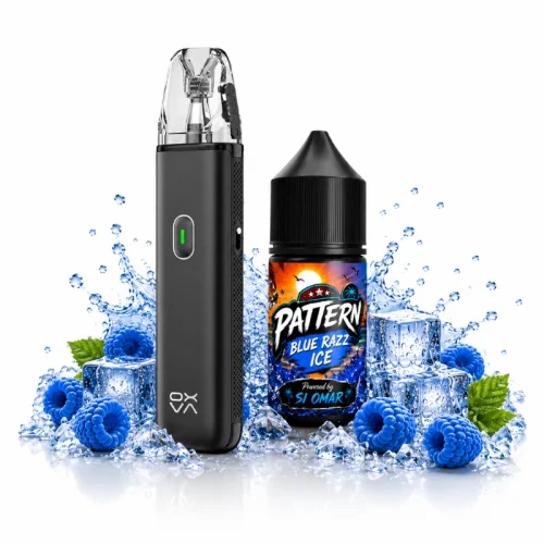 OXVA XLIM GO Lite + Blue Razz Ice By PATTERN Bundle