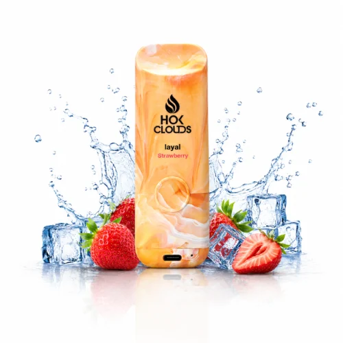 Strawberry By HOK Clouds Layal 9900 Puffs Disposable Vape