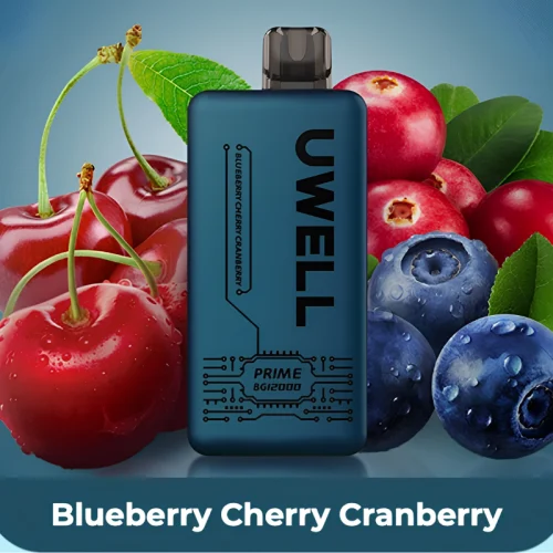 Blueberry Cherry Cranberry By UWELL Prime BG12000 Puffs Disposable