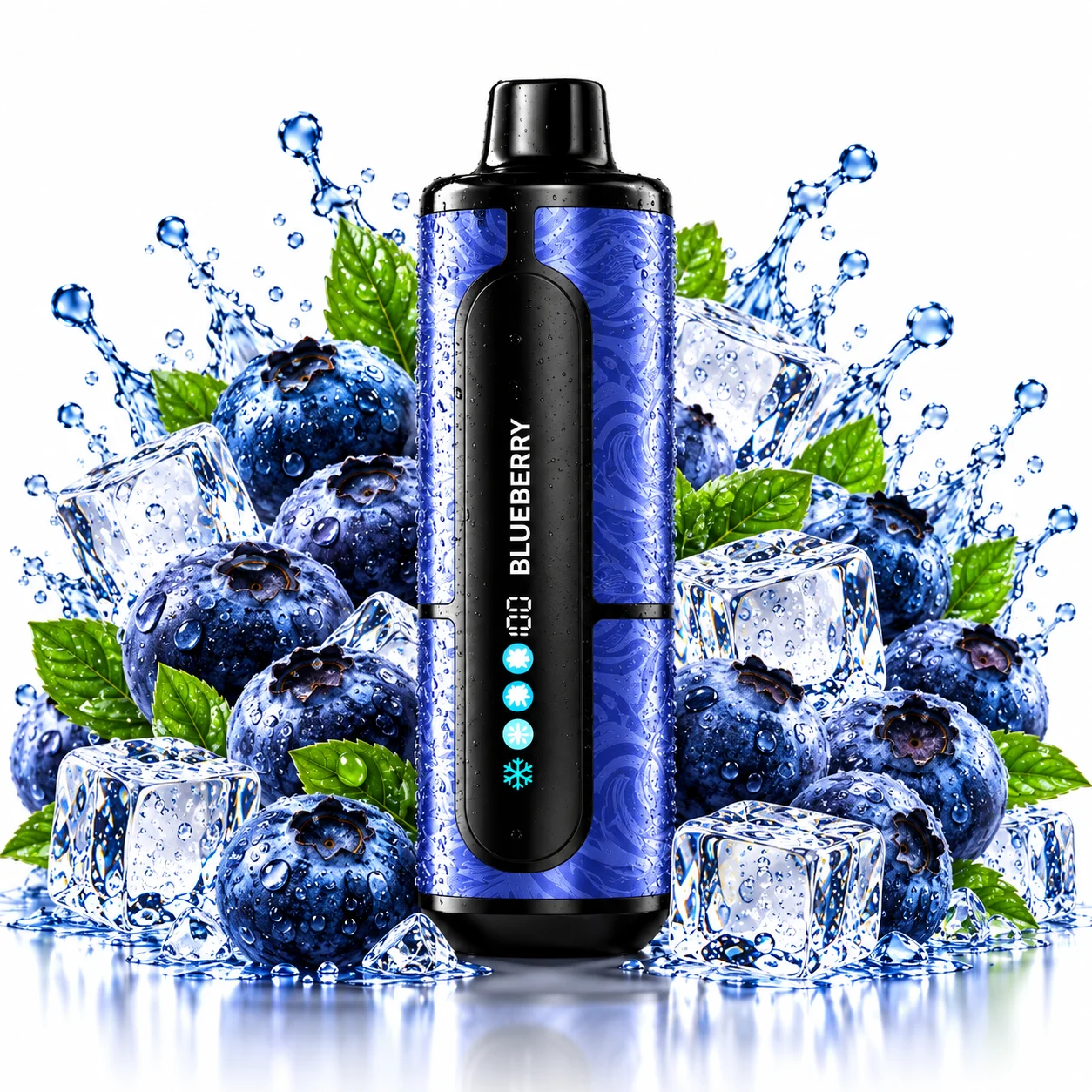 Blueberry By OUKITEL Mate Ice DTL 60K Puffs Disposable Vape