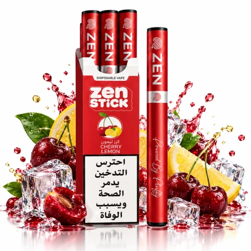 Cherry Lemon By ZEN Stick Disposable Vape (Pack of 3)