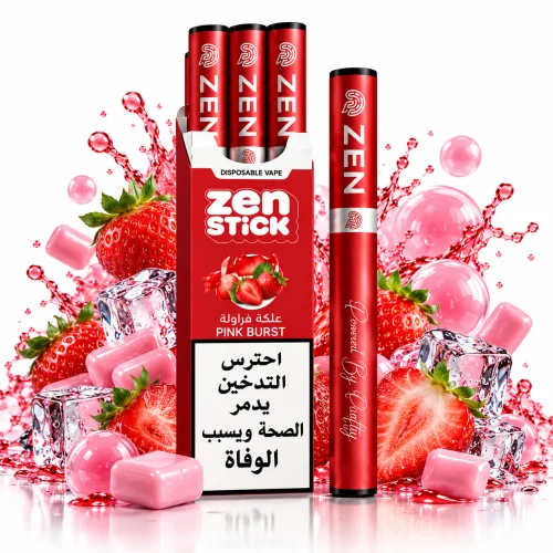 Pink Burst By ZEN Stick Disposable Vape (Pack of 3)