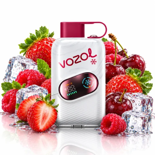 Strawberry Raspberry Cherry By VOZOL Star Click 50K Puffs Disposable Vape
